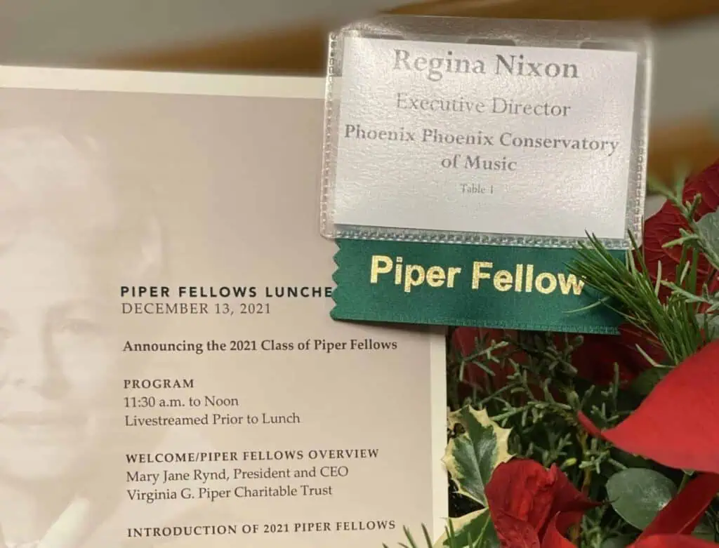 2021 Piper Fellowship Attendee Badge