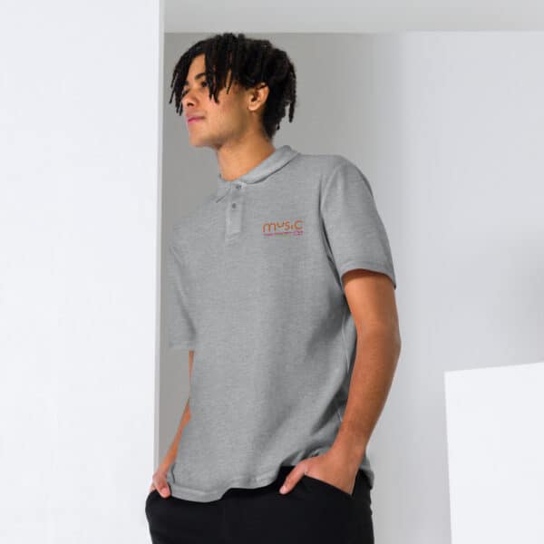 Unisex pique polo shirt - Image 7